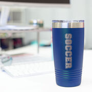 Soccer 20 oz. Double Insulated Tumbler - Soccer