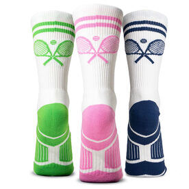 Tennis Woven Mid-Calf Sock Set - Ace