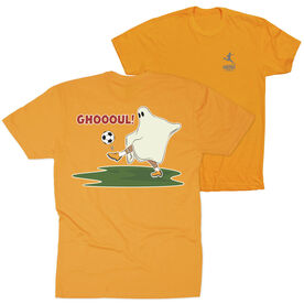 Soccer Short Sleeve T-Shirt - Soccer Ghoul (Back Design)