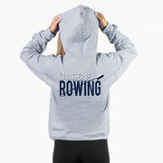 Crew Hooded Sweatshirt - I'd Rather Be Rowing (Back Design)