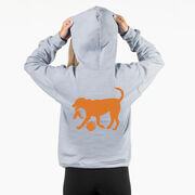 Basketball Hooded Sweatshirt - Basketball Dog (Back Design)