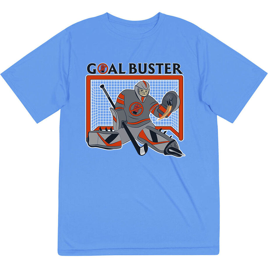 Hockey Short Sleeve Performance Tee - Goal Buster
