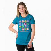 Cheerleading Women's Everyday Tee - Cheer Makes Me Happy