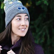 Pickleball Knit Hat - Fair Isle