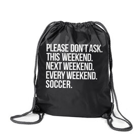 Soccer Sport Pack Cinch Sack - All Weekend Soccer
