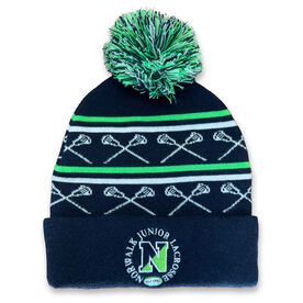 Custom Team Pom Pom Knit Hat