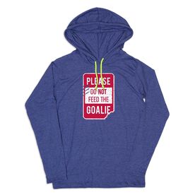 Men's Hockey Lightweight Hoodie - Don't Feed The Goalie