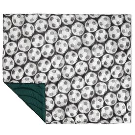 Soccer Gameday Puffle Blanket - Play Soccer