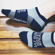 Socrates&reg; Woven Performance Sock - Hockey Dad