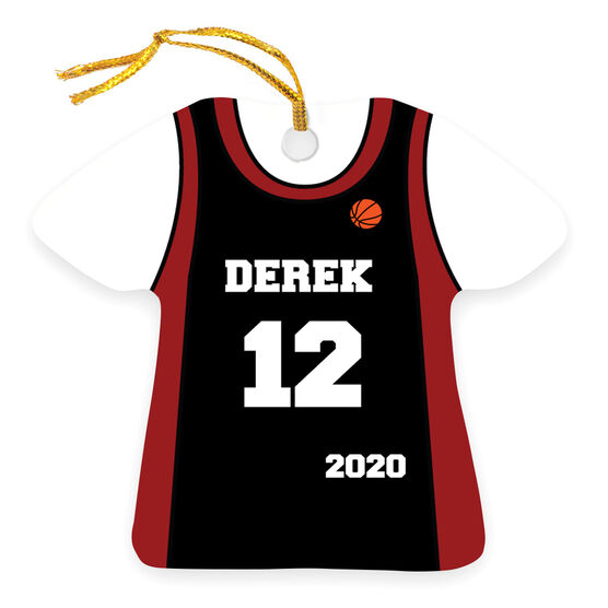 Basketball Ornament - Personalized Jersey
