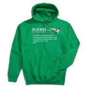 Hockey Hooded Sweatshirt - Hockey Mom Definition