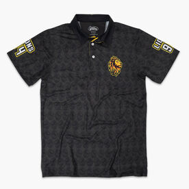 Custom Team Short Sleeve Polo Shirt - Basketball Logo