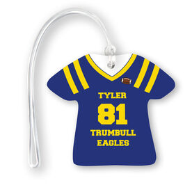 Football Jersey Bag/Luggage Tag - Personalized Jersey