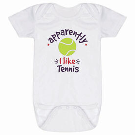 Tennis Baby One-Piece - Apparently, I Like Tennis