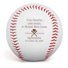 Engraved Baseball - Wedding Guest Gift