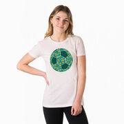 Soccer Women's Everyday Tee - Summer Kicks