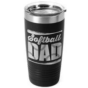 Softball 20 oz. Double Insulated Tumbler - Dad