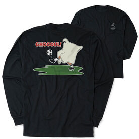 Soccer Tshirt Long Sleeve - Soccer Ghoul (Back Design)
