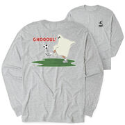 Soccer Tshirt Long Sleeve - Soccer Ghoul (Back Design)