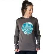 Pickleball Long Sleeve Performance Tee - Serve's Up