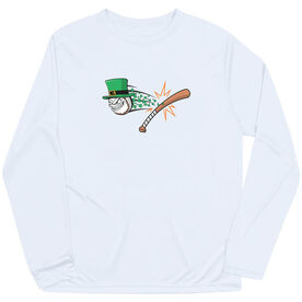 Baseball Long Sleeve Performance Tee - Shamrocked