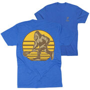 Guys Lacrosse Short Sleeve T-Shirt - BigFoot (Back Design)