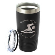 Swimming 20 oz. Double Insulated Tumbler - Icon