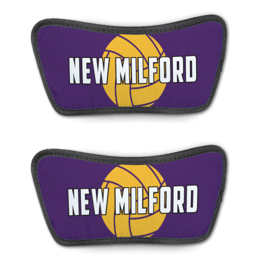 Volleyball Repwell&reg; Sandal Straps - Volleyball with Text