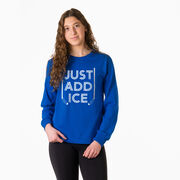 Hockey Tshirt Long Sleeve - Just Add Ice™