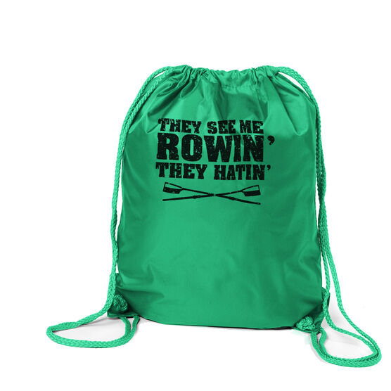 Crew Sport Pack Cinch Sack - They See Me Rowin'
