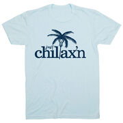 Lacrosse Short Sleeve T-Shirt - Just Chillax'n