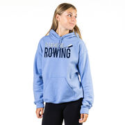 Crew Hooded Sweatshirt - I'd Rather Be Rowing