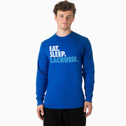 Lacrosse Tshirt Long Sleeve - Eat. Sleep. Lacrosse