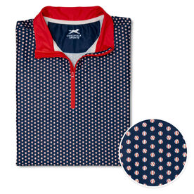 Baseball Quarter Zip - Fastball