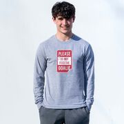 Hockey Tshirt Long Sleeve - Don't Feed The Goalie