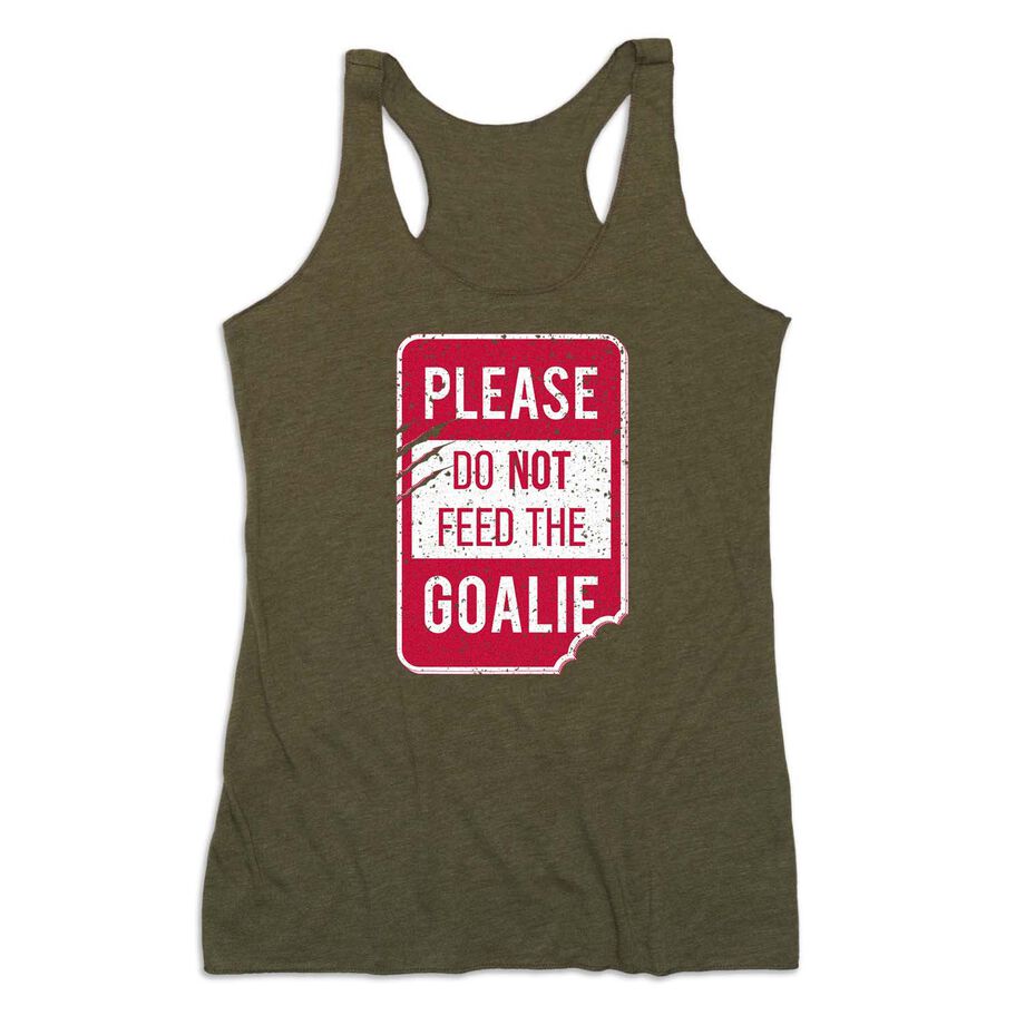 Hockey Women's Everyday Tank Top - Don't Feed The Goalie