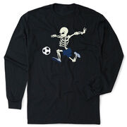 Soccer Tshirt Long Sleeve - Skeleton Striker
