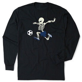 Soccer Tshirt Long Sleeve - Skeleton Striker