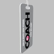 Cheerleading Bag/Luggage Tag - Personalized Coach