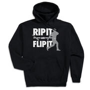 Baseball Hooded Sweatshirt - Rip It Flip It