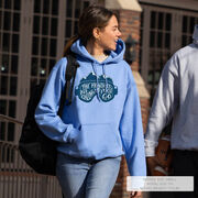 Skiing Hooded Sweatshirt - The Mountains Are Calling