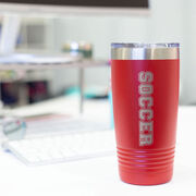 Soccer 20 oz. Double Insulated Tumbler - Soccer