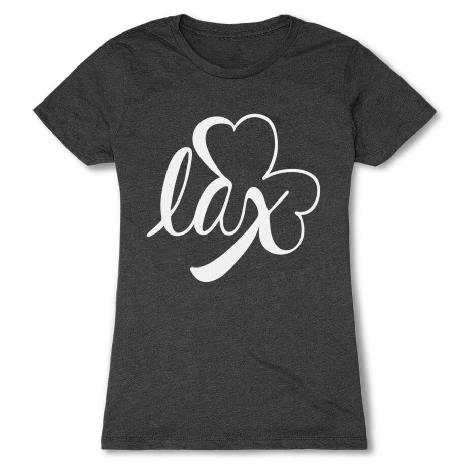 Girls Lacrosse Women's Everyday Tee - Lax Shamrock