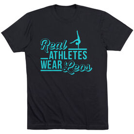 Gymnastics Short Sleeve T-Shirt - Real Athletes Wear Leos