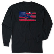 Soccer Tshirt Long Sleeve - Guys Soccer Land That We Love