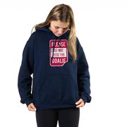 Hockey Hooded Sweatshirt - Don't Feed The Goalie