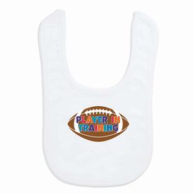 Football Baby Bib - Player in Training