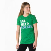 Hockey Women's Everyday Tee - Eat. Sleep. Hockey.