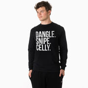 Hockey Tshirt Long Sleeve - Dangle Snipe Celly Words