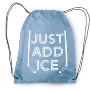 Hockey Drawstring Backpack - Just Add Ice™